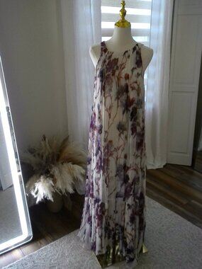Free People Juno Maxi Dress XS Spring Garden Floral